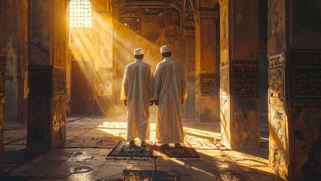 Friends in Islam artwork focused on friendship as worship