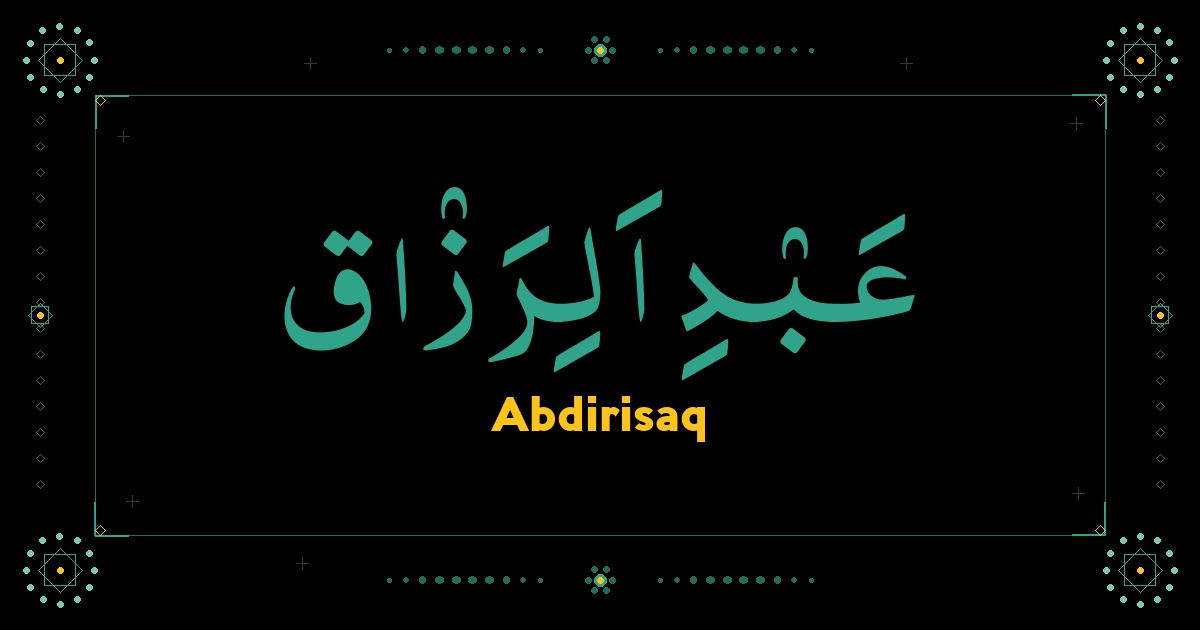 Abdirisaq