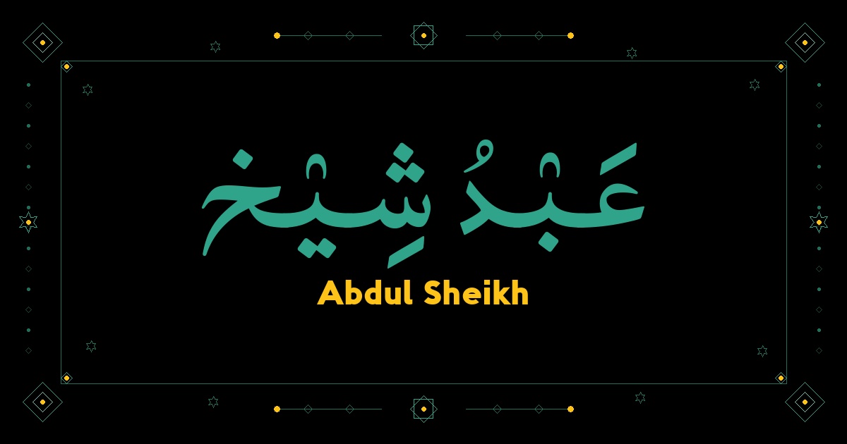 Abdul Sheikh