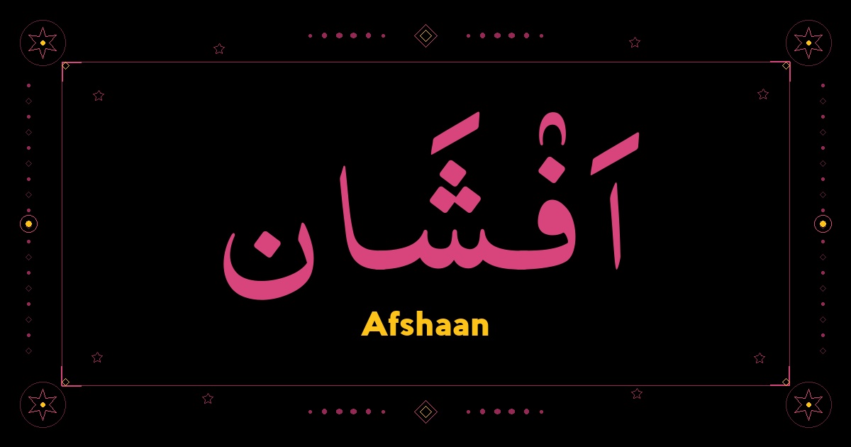 Afshaan