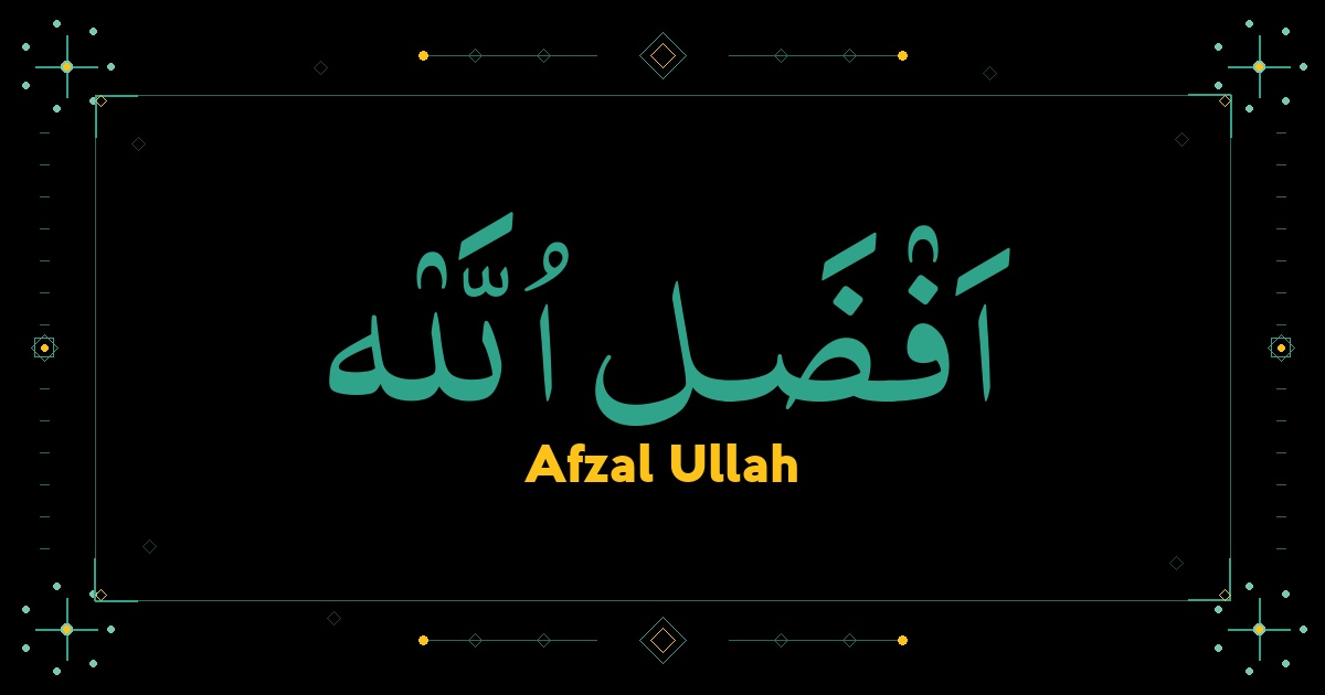 Afzal Ullah