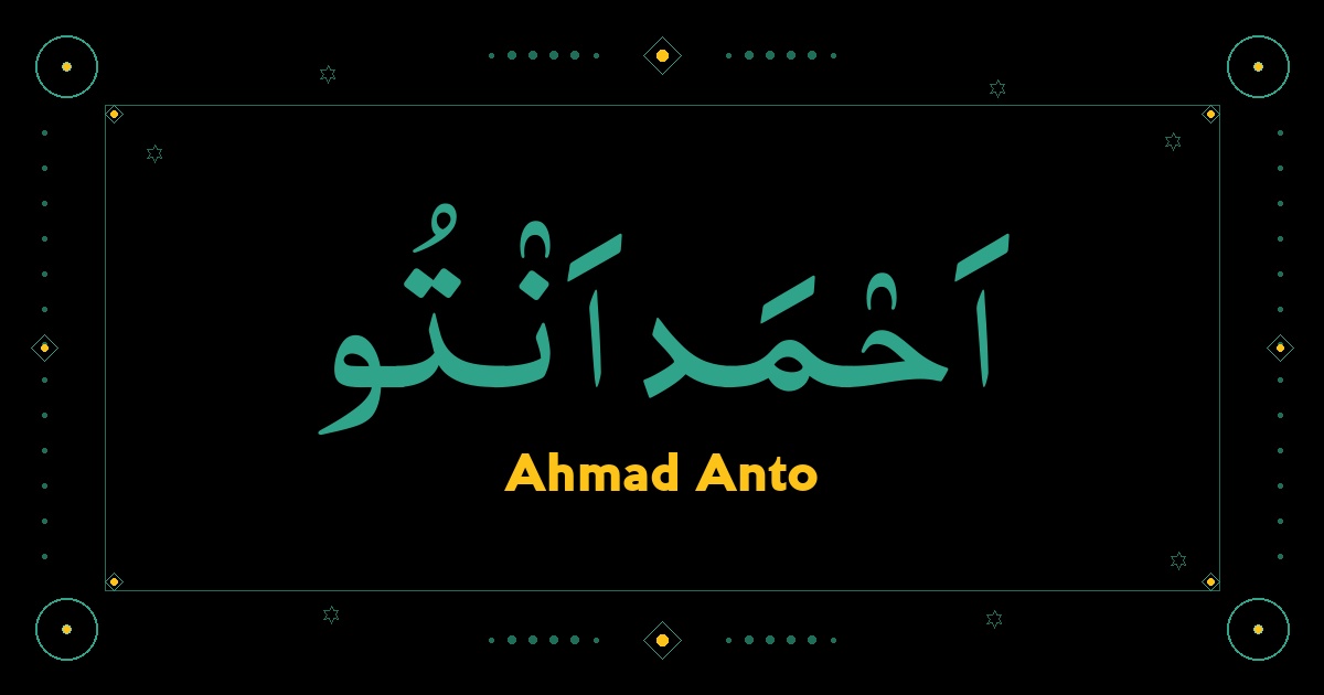 Ahmad Anto