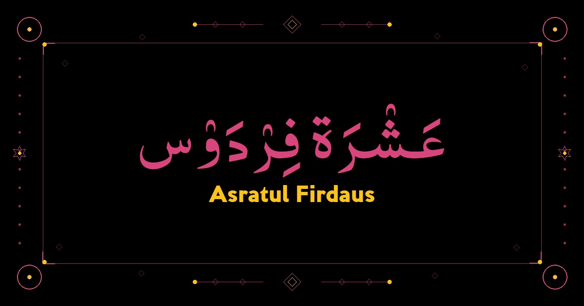 Asratul Firdaus