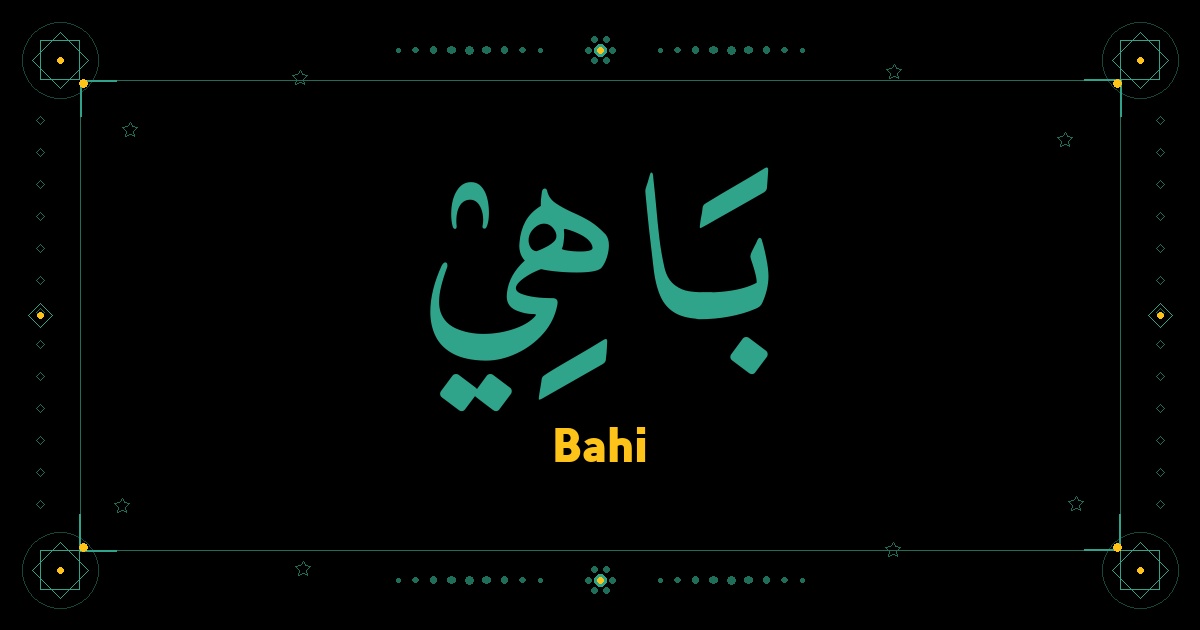 Bahi