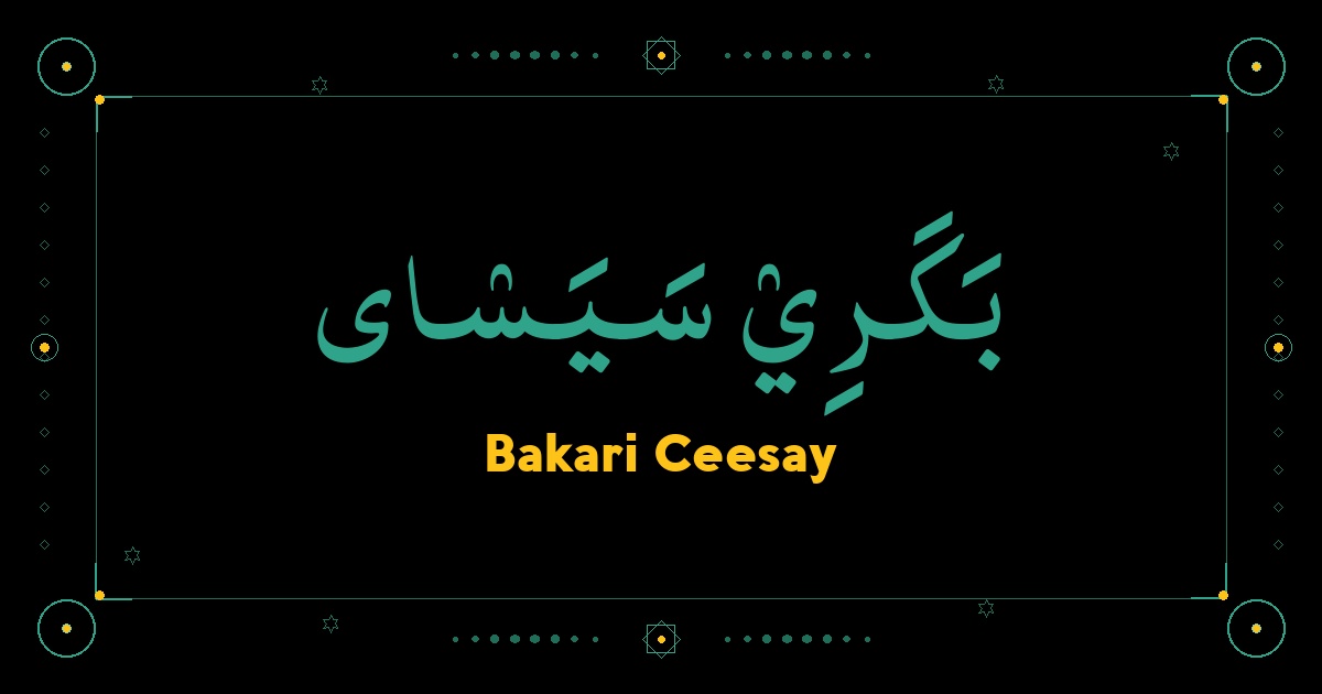 Bakari Ceesay