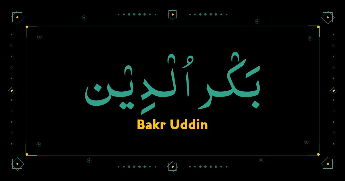Bakr Uddin