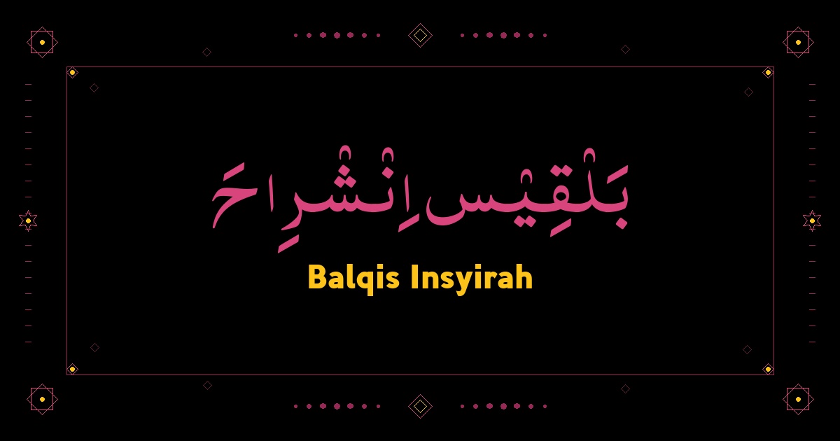 Balqis Insyirah