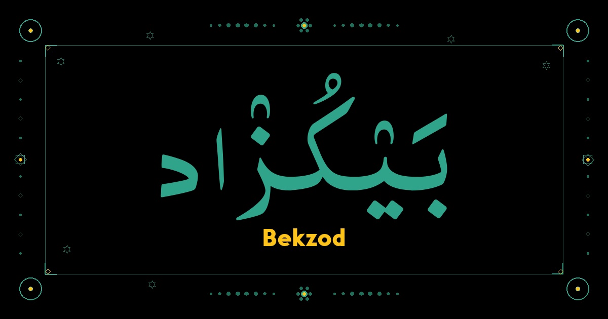 Bekzod