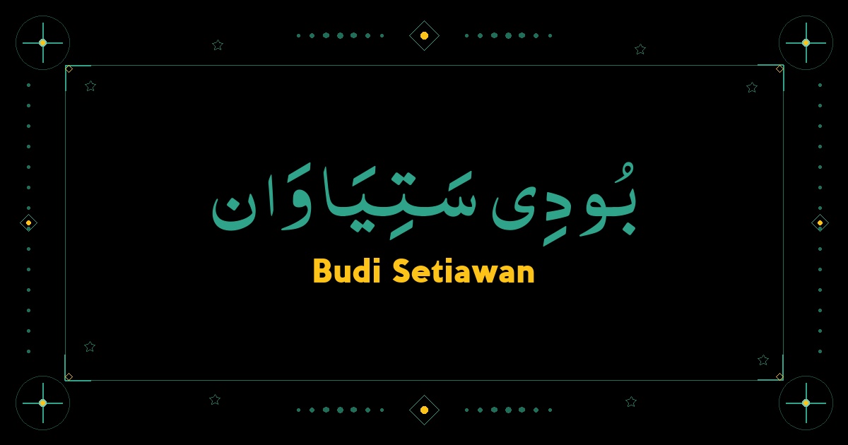 Budi Setiawan