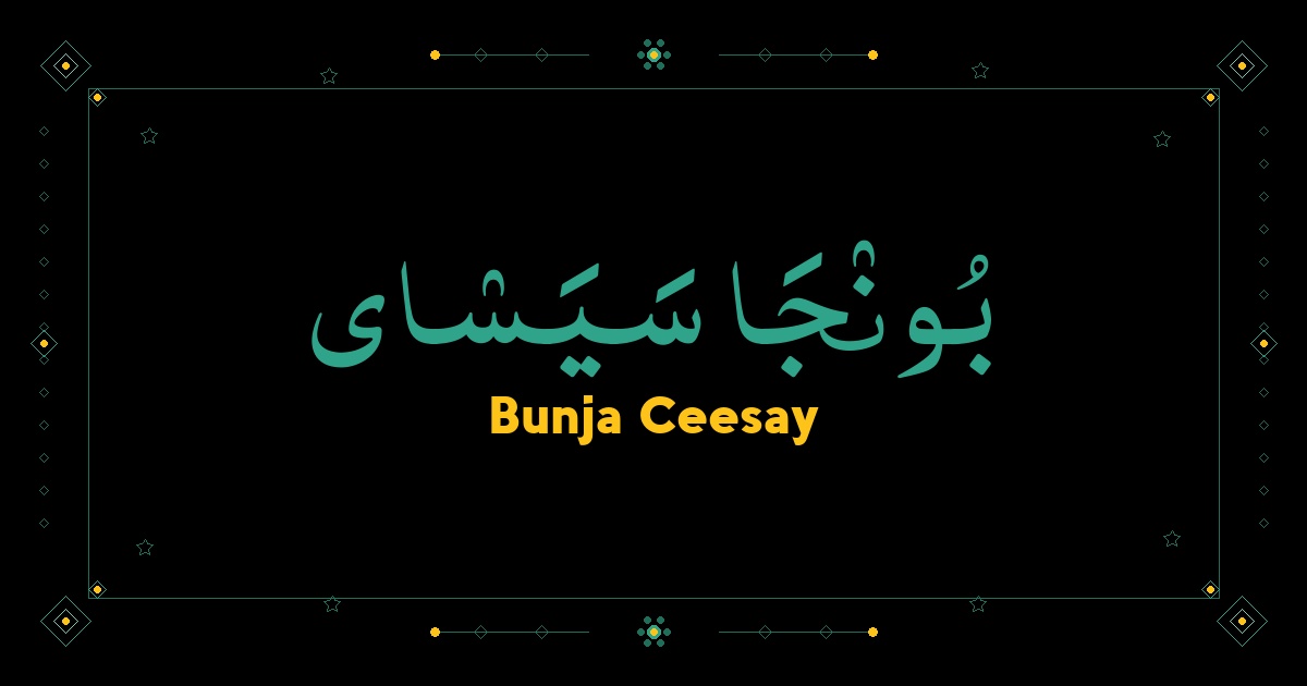 Bunja Ceesay