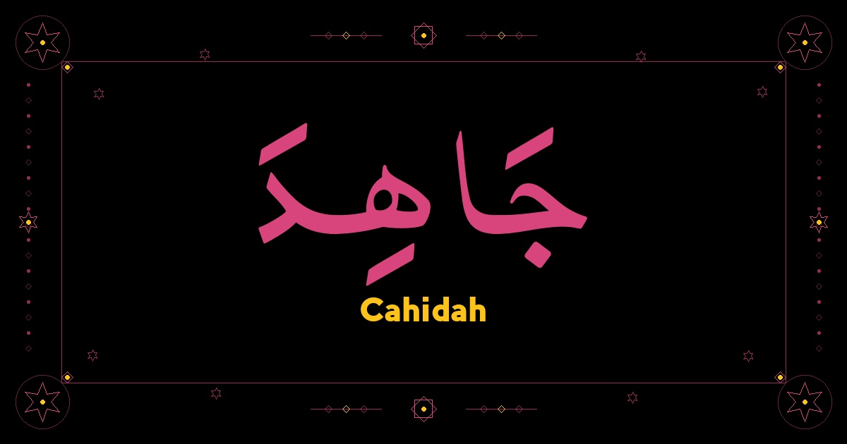 Cahidah