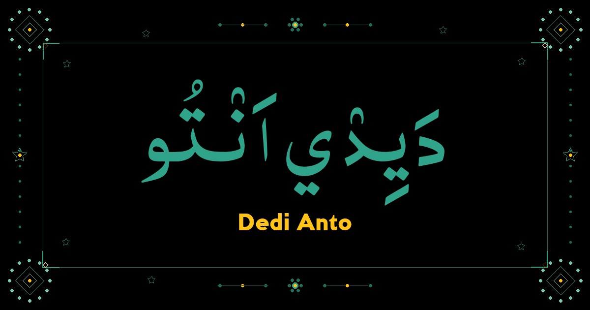 Dedi Anto