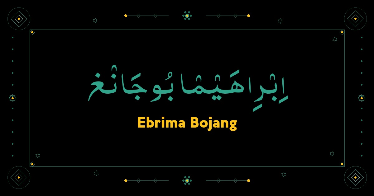 Ebrima Bojang