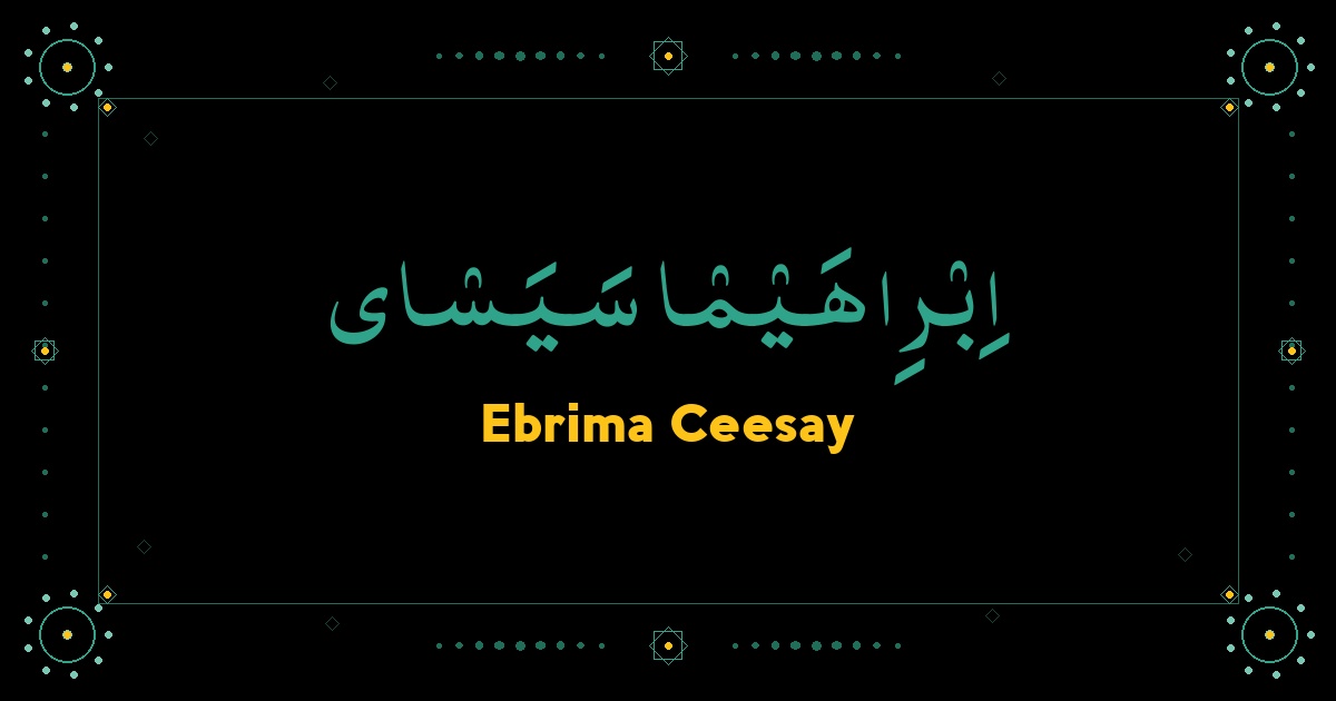 Ebrima Ceesay
