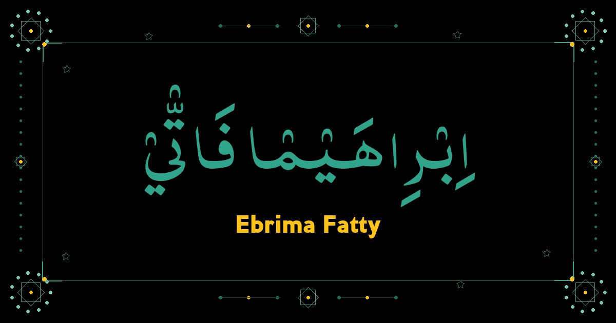 Ebrima Fatty
