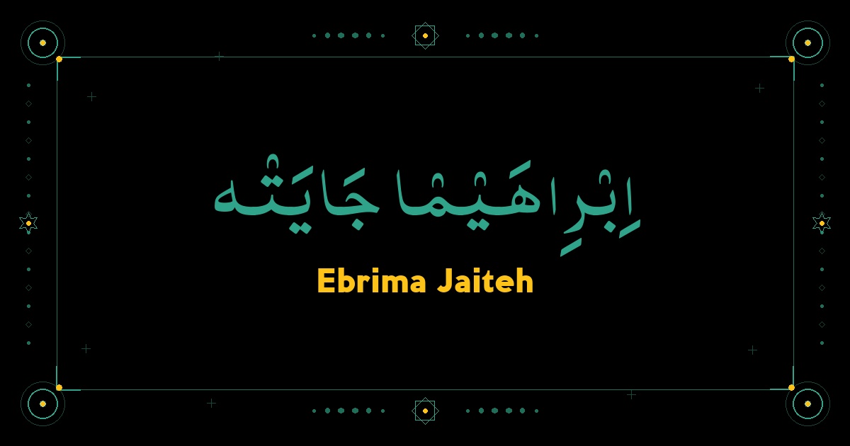 Ebrima Jaiteh