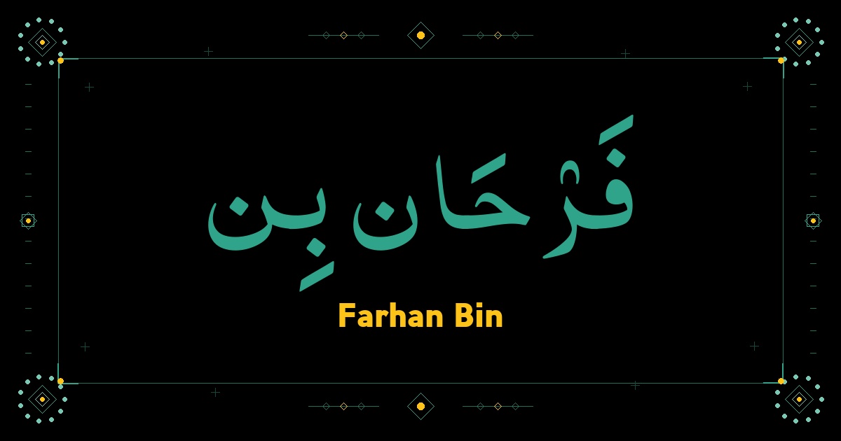 Farhan Bin