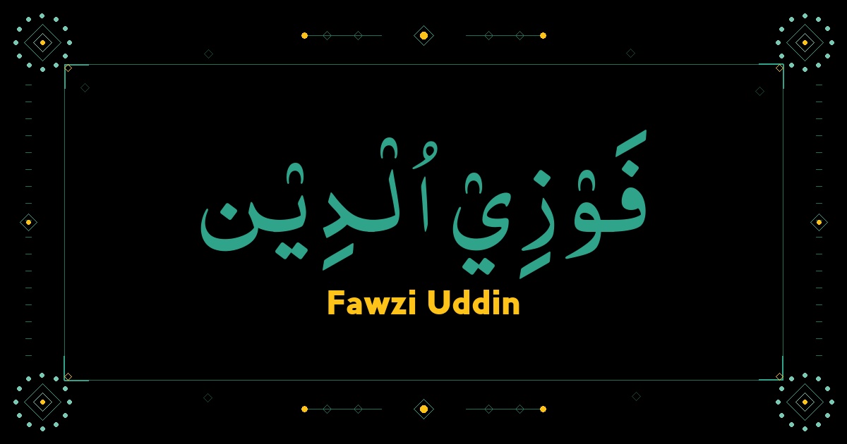 Fawzi Uddin