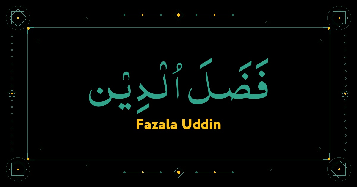 Fazala Uddin