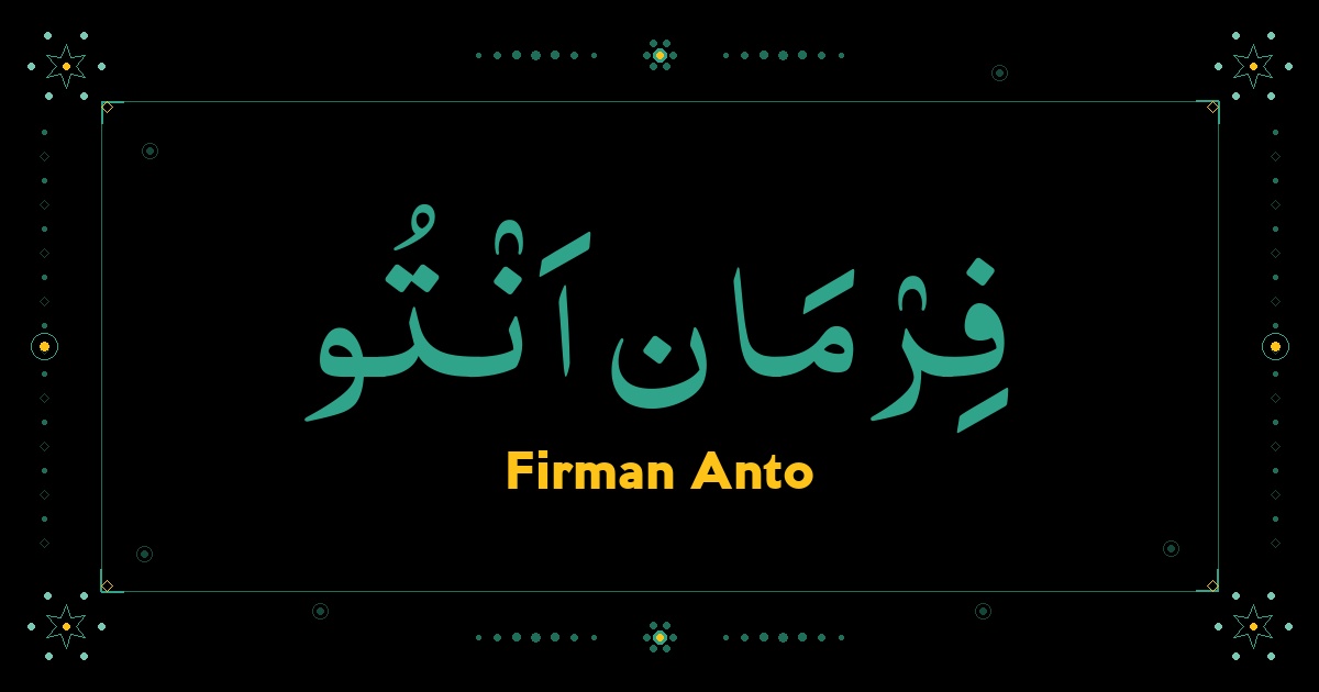 Firman Anto
