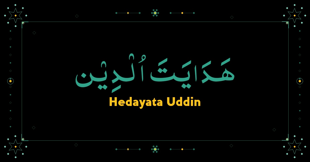 Hedayata Uddin