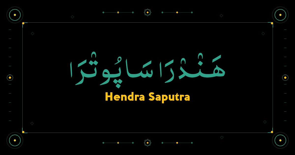 Hendra Saputra