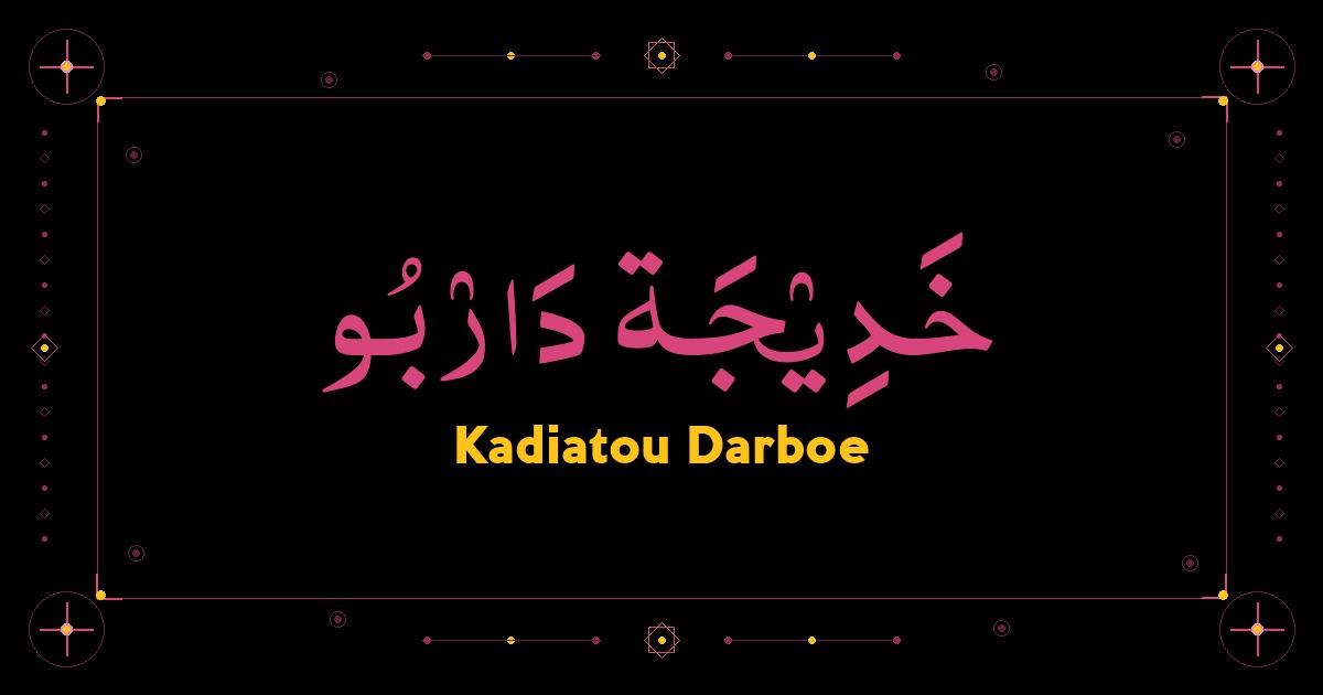 Kadiatou Darboe