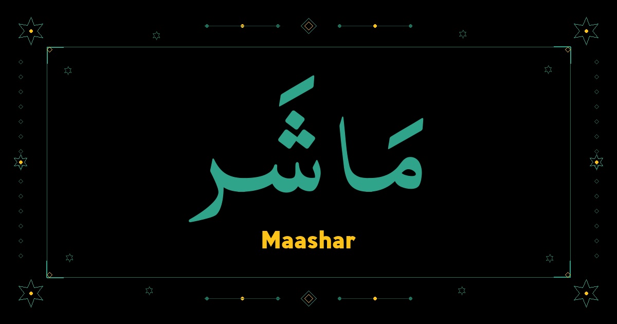 Maashar