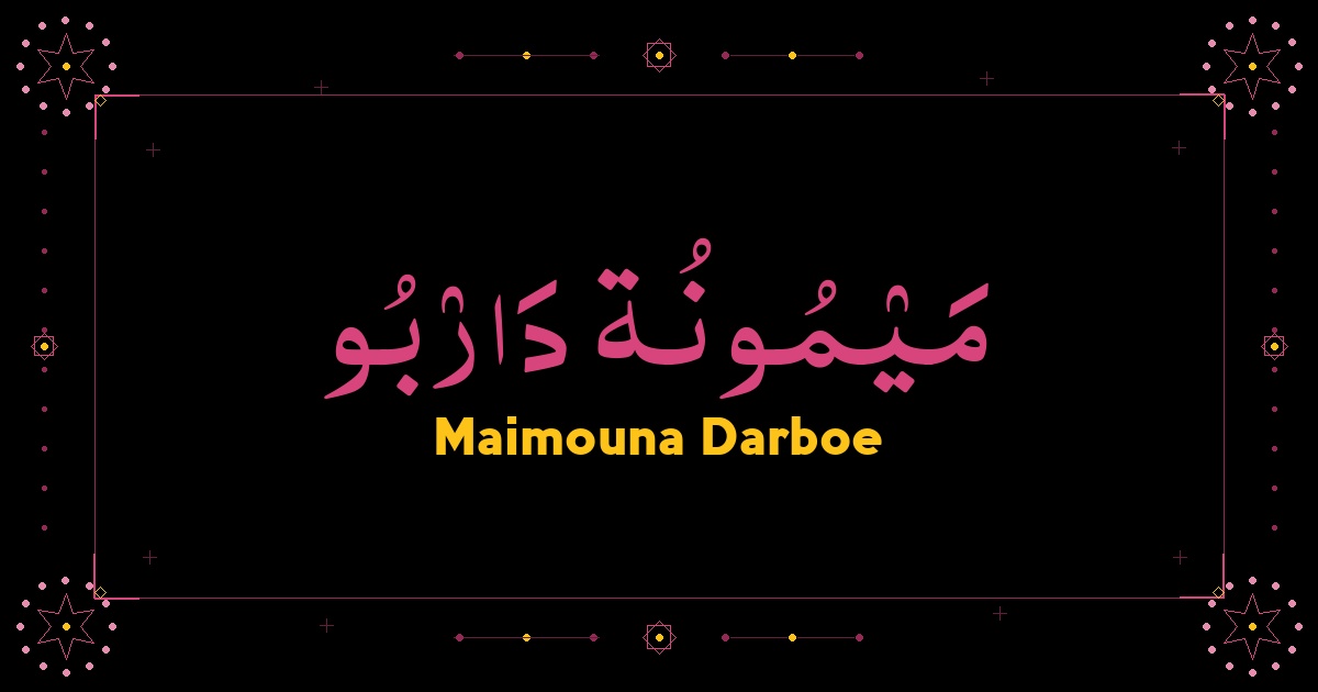 Maimouna Darboe