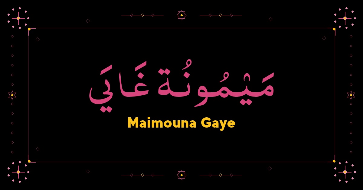 Maimouna Gaye