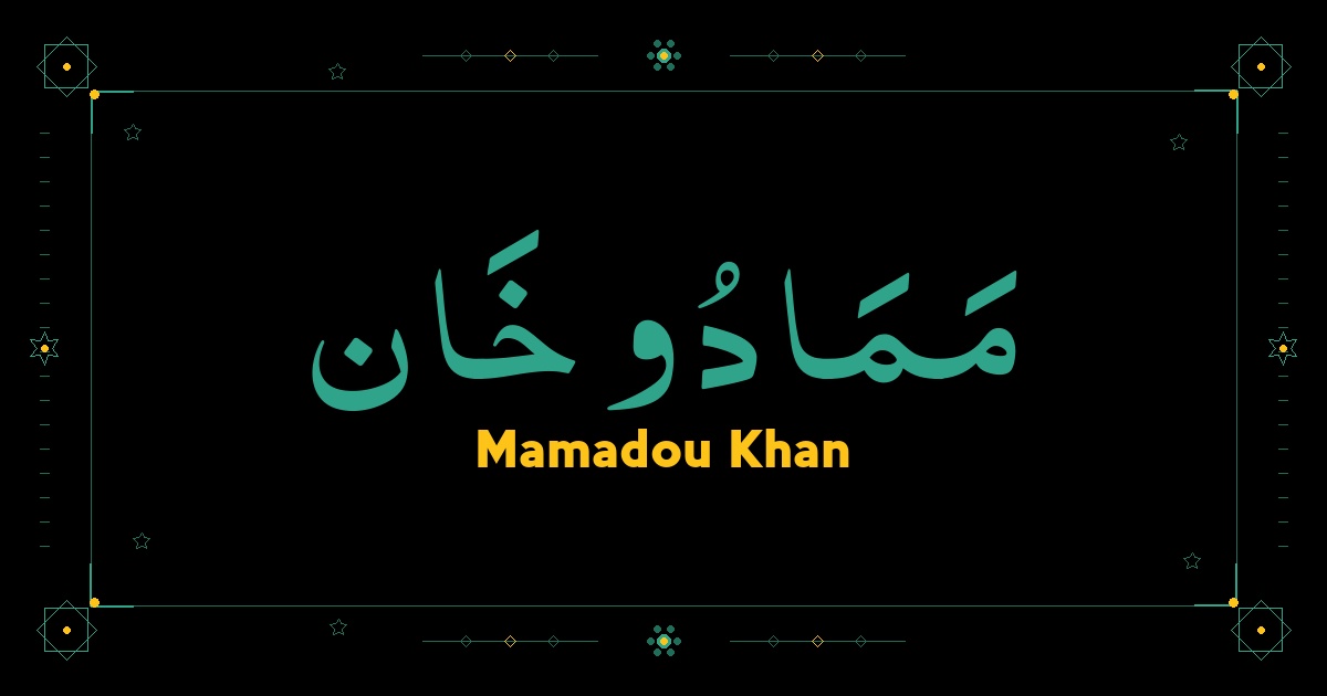 Mamadou Khan