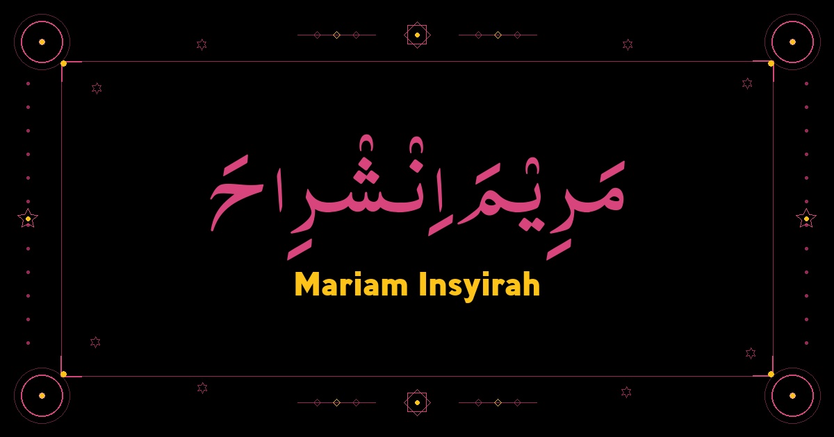 Mariam Insyirah