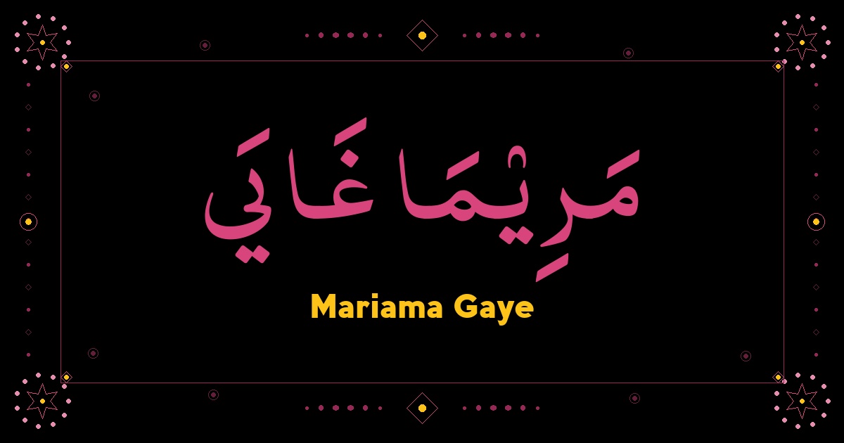 Mariama Gaye