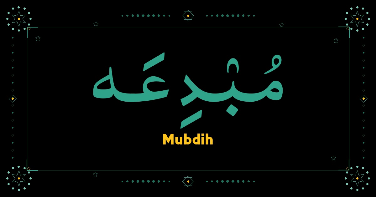 Mubdih
