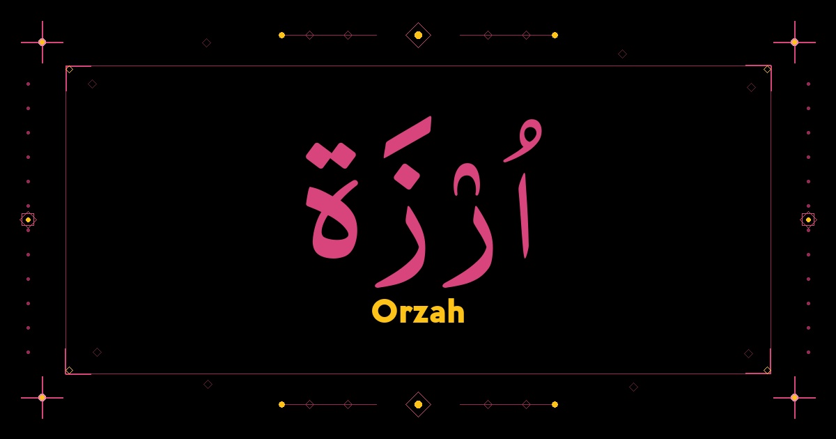Orzah