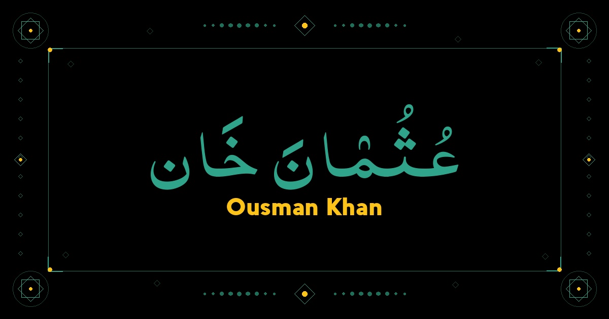 Ousman Khan