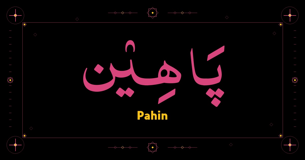 Pahin