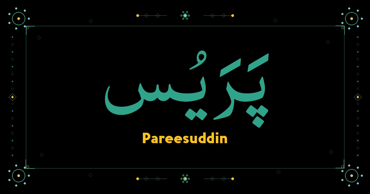 Pareesuddin
