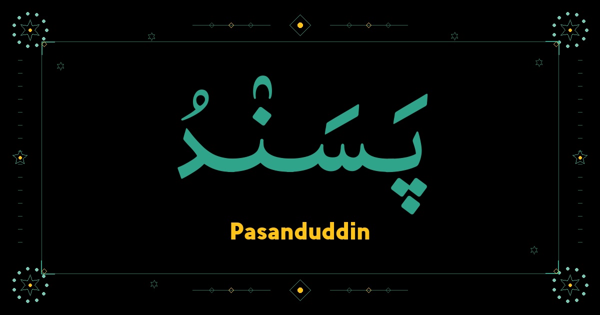 Pasanduddin