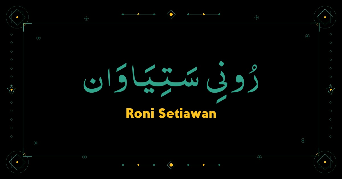 Roni Setiawan