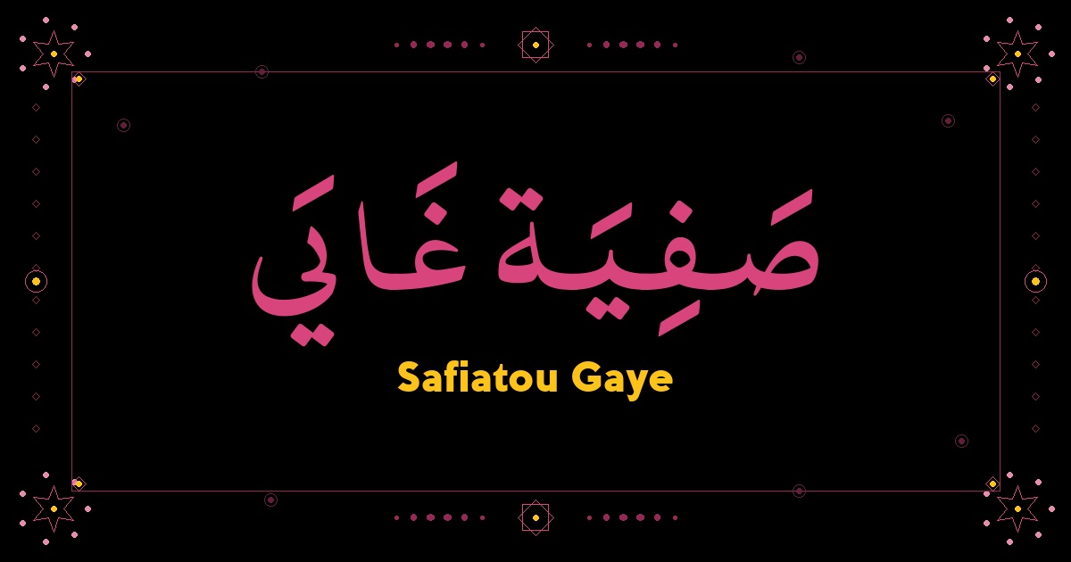 Safiatou Gaye