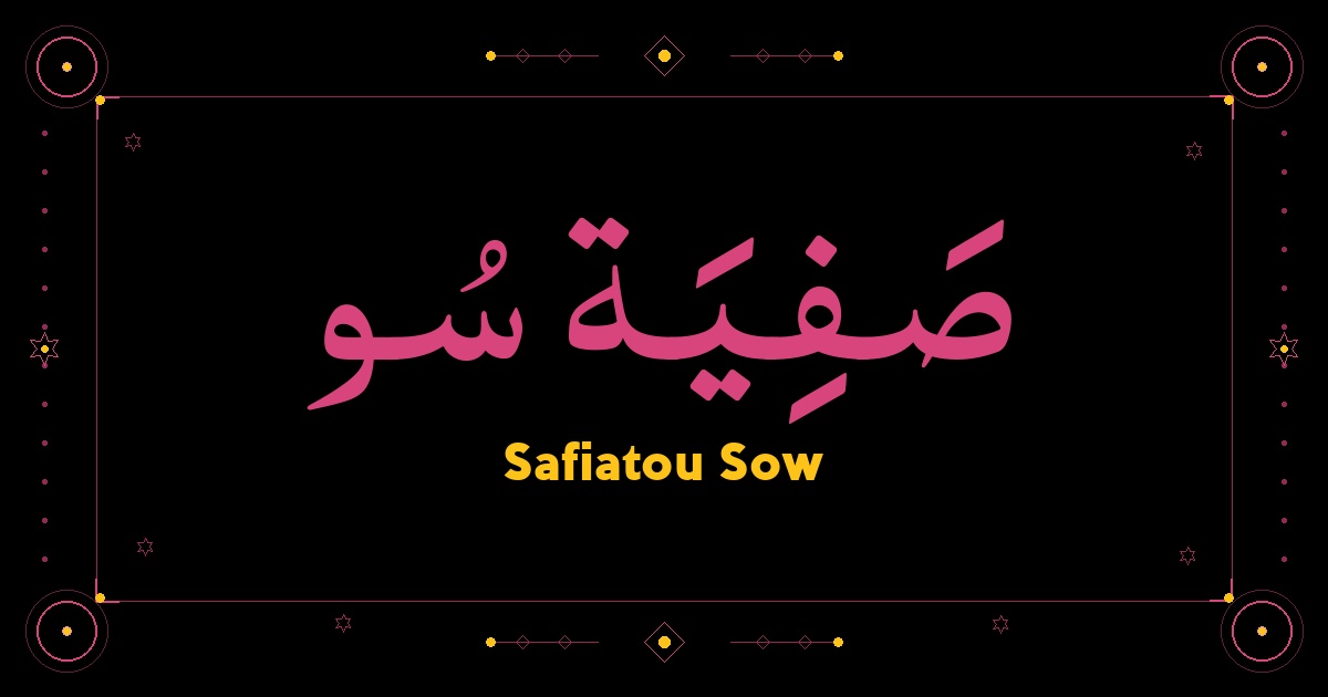Safiatou Sow