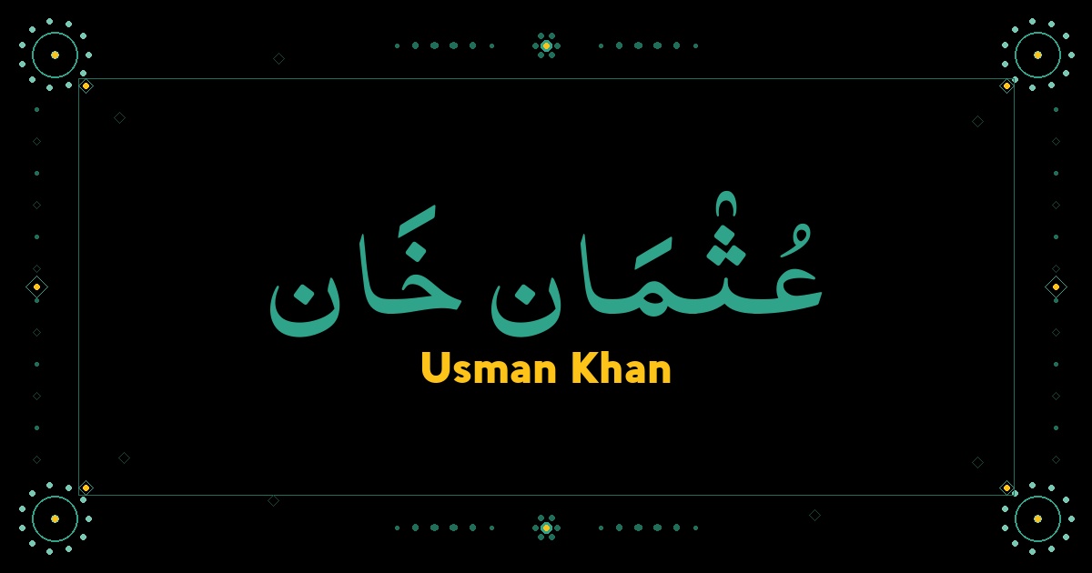 Usman Khan