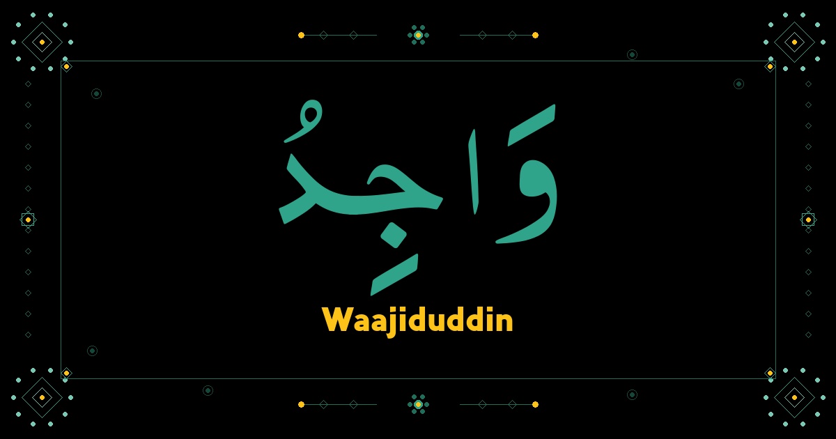 Waajiduddin