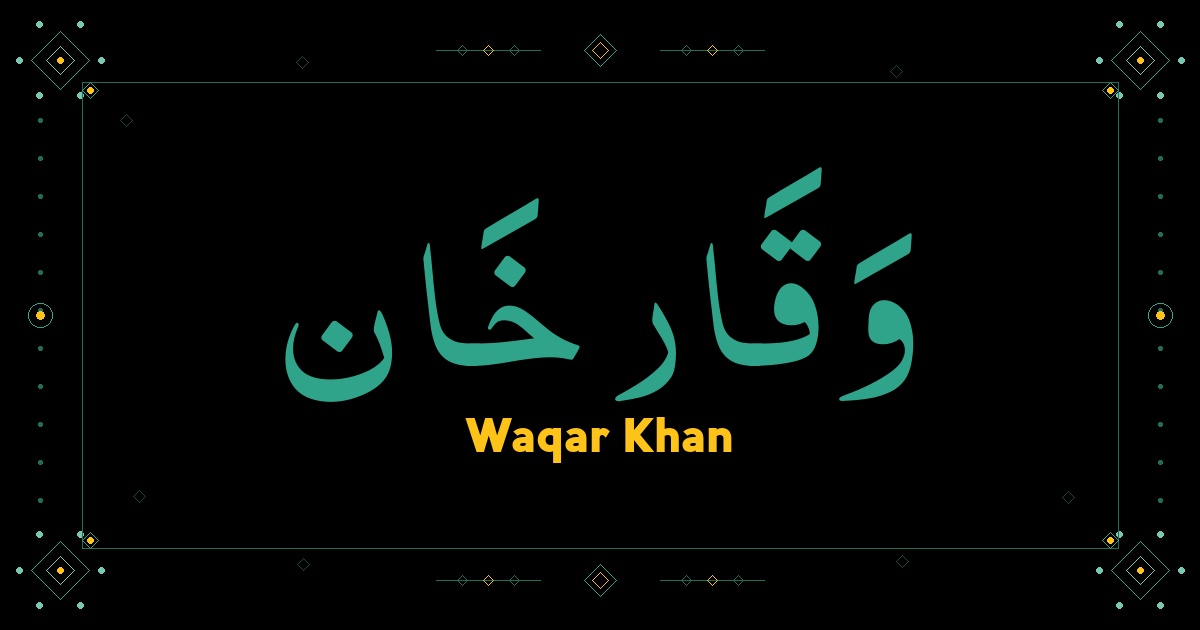 Waqar Khan