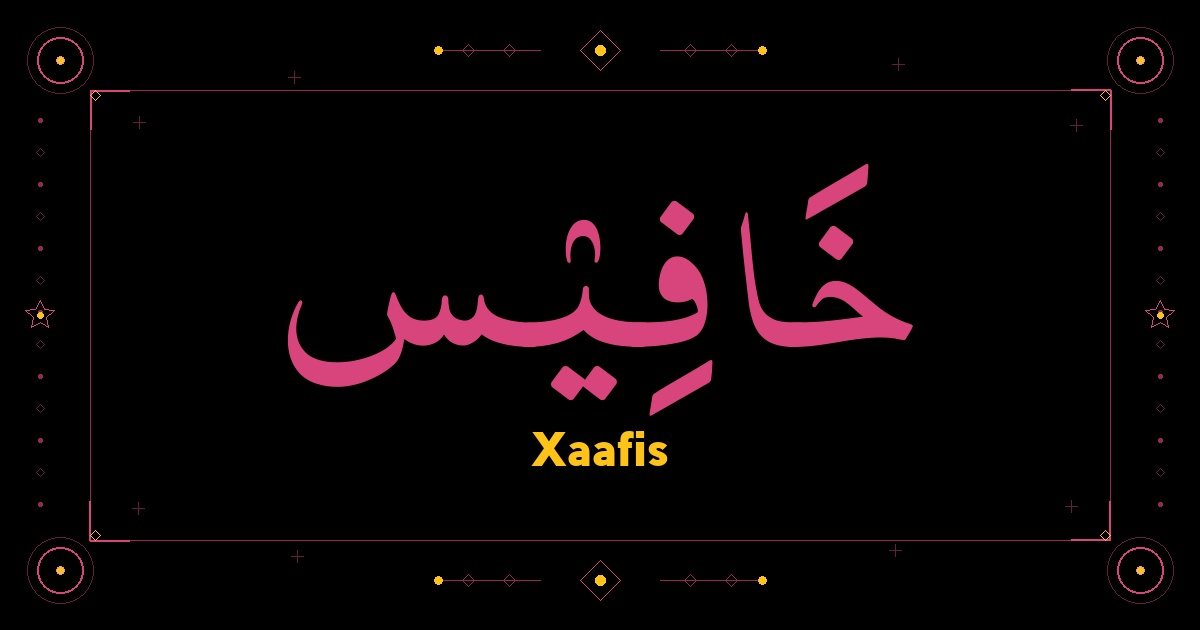 Xaafis