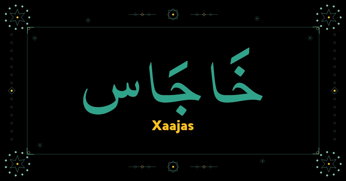 Xaajas