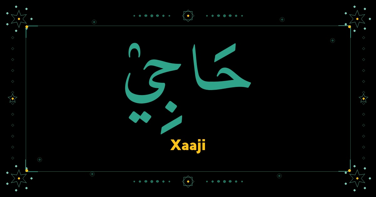Xaaji