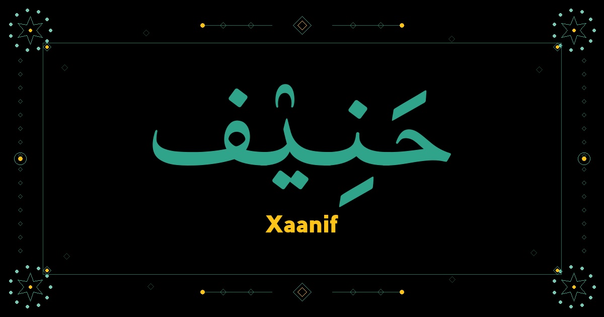 Xaanif