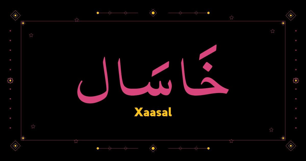 Xaasal